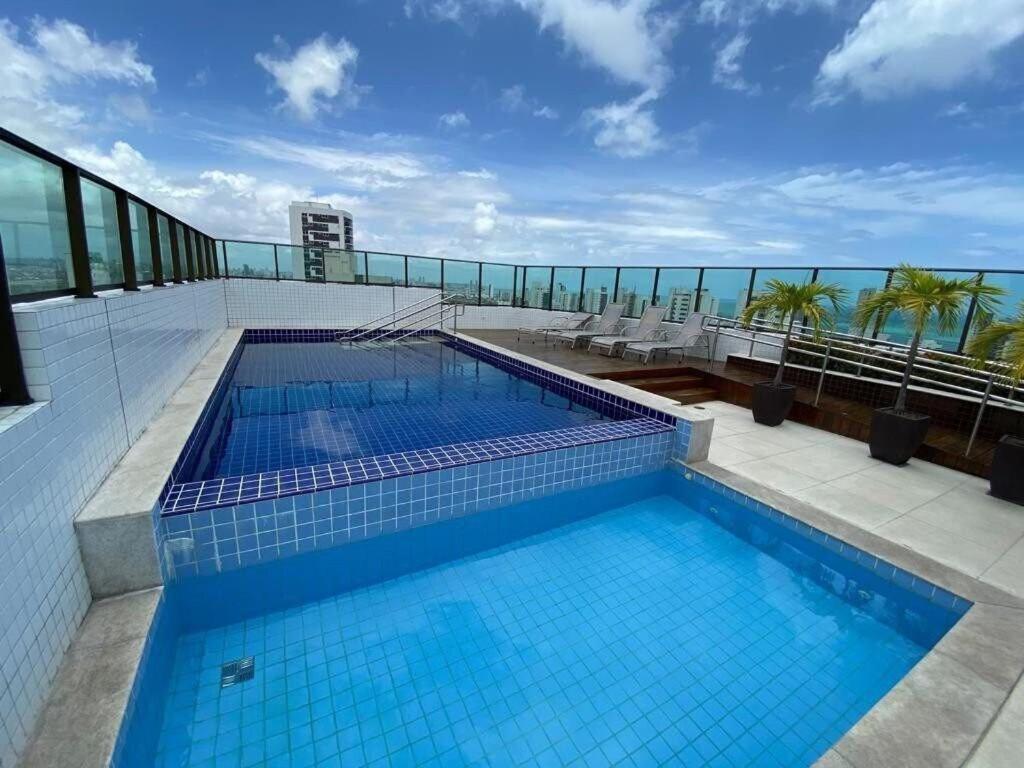Sm 504 - Excelente Flat Funcional Padrao Beach Class レシフェ エクステリア 写真